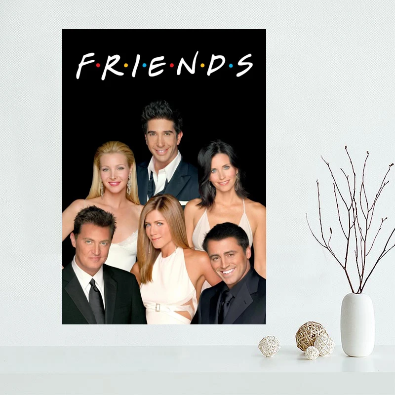 Новое поступление постер для украшения дома друзей индивидуальный холст