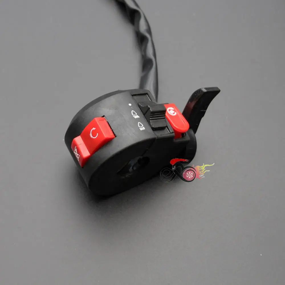 Левый убить переключатель света кнопка запуска двигателя дроссель коммутатор