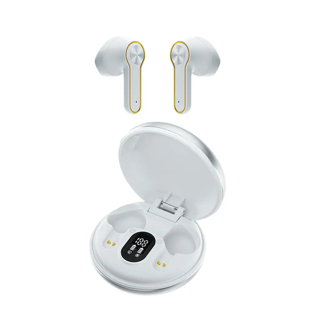 

H7 Stereo Waterproof Wireless Headset With Battery Indicator And Built-in Micro Phone Rechar Geable Touch Wireless Earbuds
