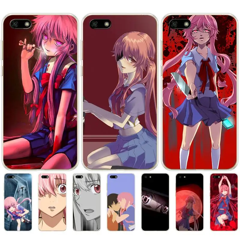 Чехол для телефона Mirai Nikki Gasai Yuno Huawei P20 P40 Lite P30 Pro P Smart 2019 Nova 3e 6 Se силиконовый