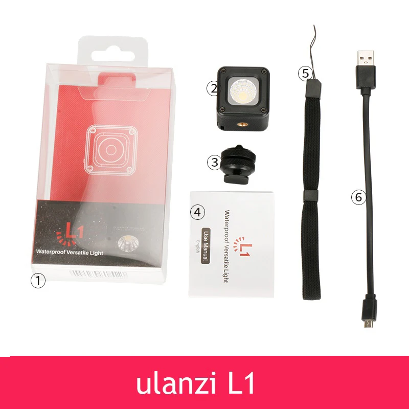 MAMEN Водонепроницаемый светодиодный светильник для видеостудии с регулируемой