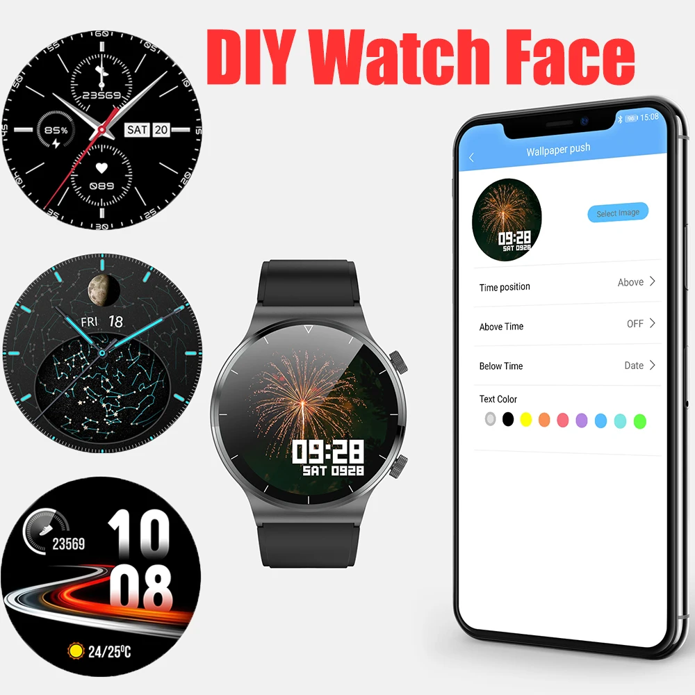 pk watch gt 2 pro gt2 pro smart watch men 2021 ip68 waterproof pedometer smart clock for ios huawei android smartwatch women free global shipping