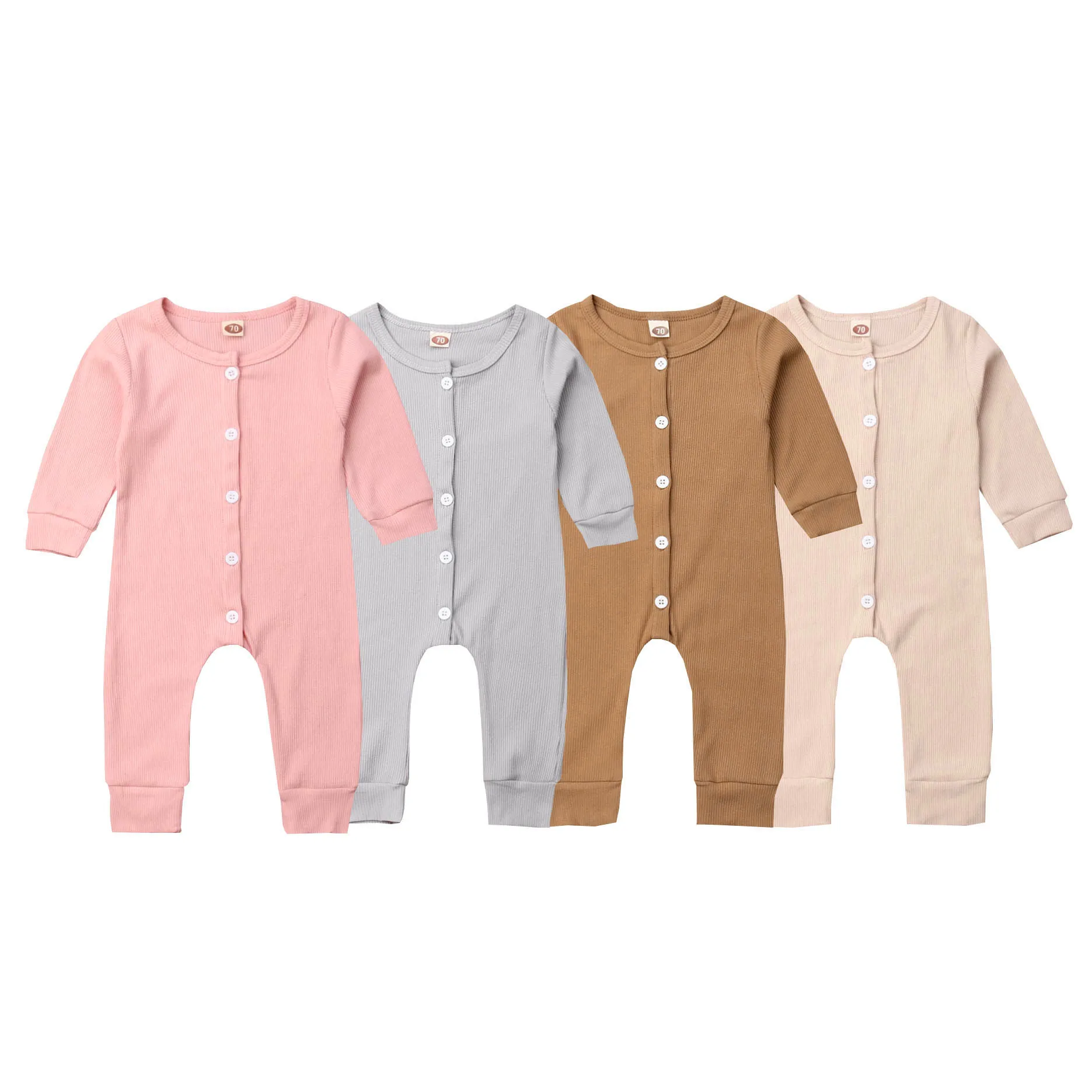 Детские комбинезоны для маленьких девочек летний Вязаный комбинезон с длинными