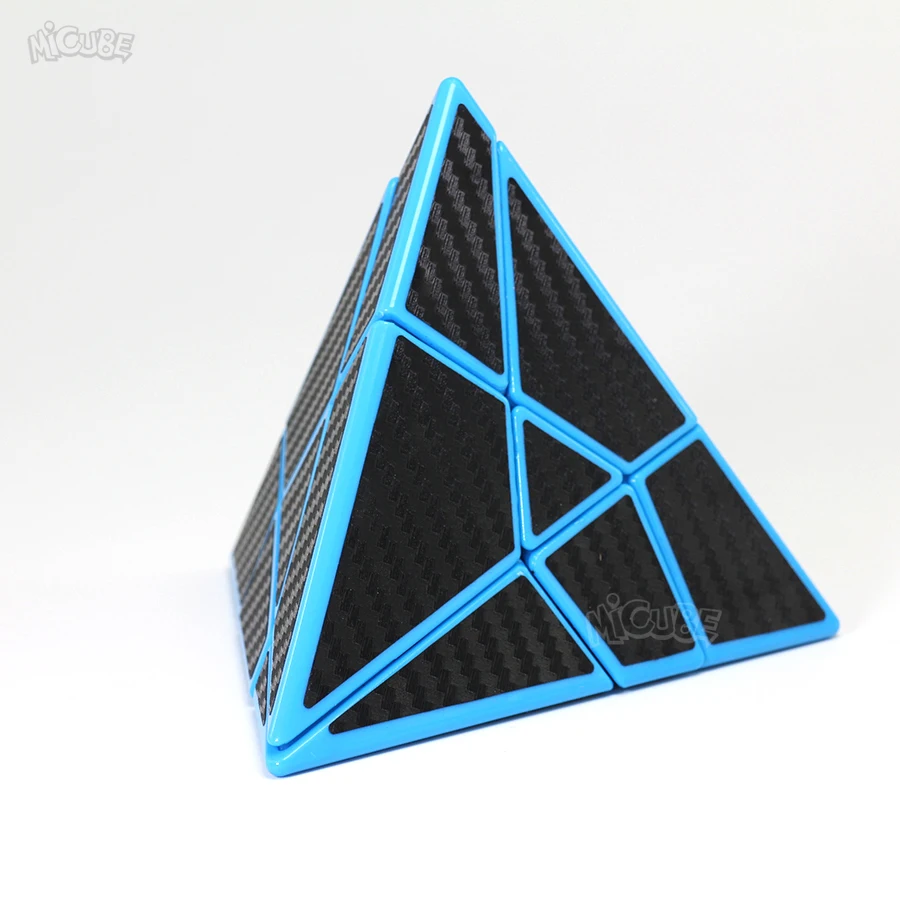 Lefun Ghost Pyramid Cube Ghostpyramid Magic Speed Puzzle Carbon Fiber Professional Educational Toys for Children Cubo Magico
