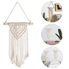 Богемный гобелен ручной работы в скандинавском стиле, настенное украшение с длинной кисточкой, аксессуары для домашнего декора