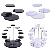 acrylic cupcake display stand for jewelry cake dessert rack party wedding cake stand baby shower decoration holder transhome