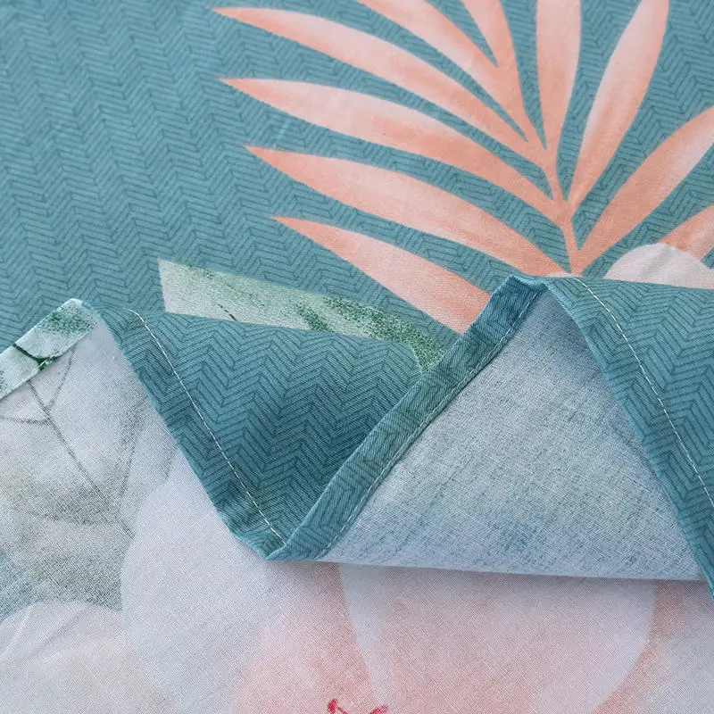 Постельное белье 1 шт. хлопковая простыня с цветочным принтом для двуспальной