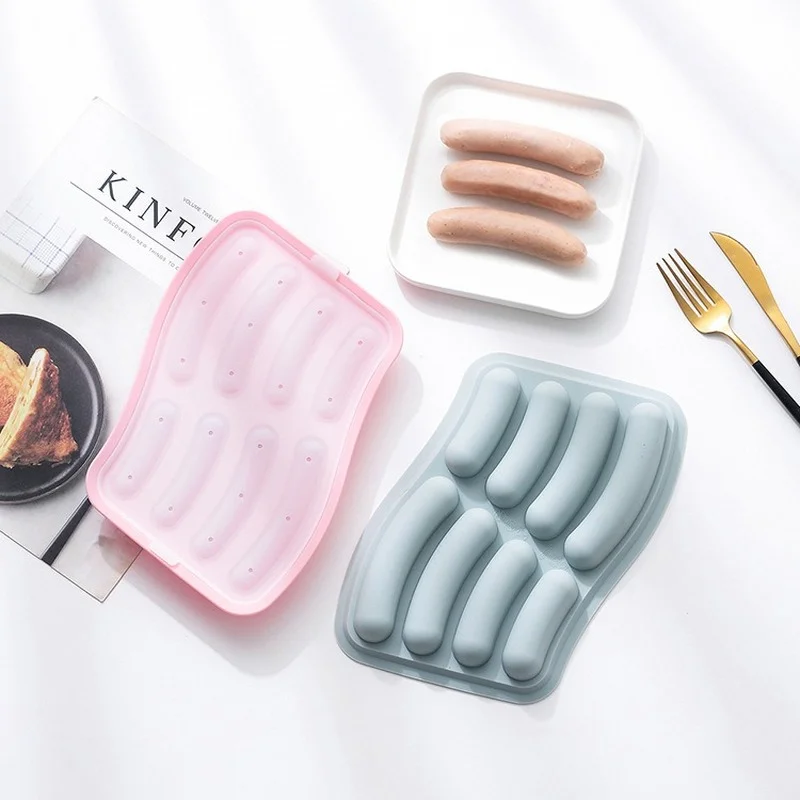 

Sausage Mold Baby Silicone Homemade Children's Steamed Sausage Baby Hot Dog Food Supplement Mold