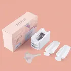 Пудра для ногтей контейнер для хранения, портативный контейнер для порошка для инфильтрации, двухслойный контейнер для французского порошка, инструмент для ногтей, 1 комплект