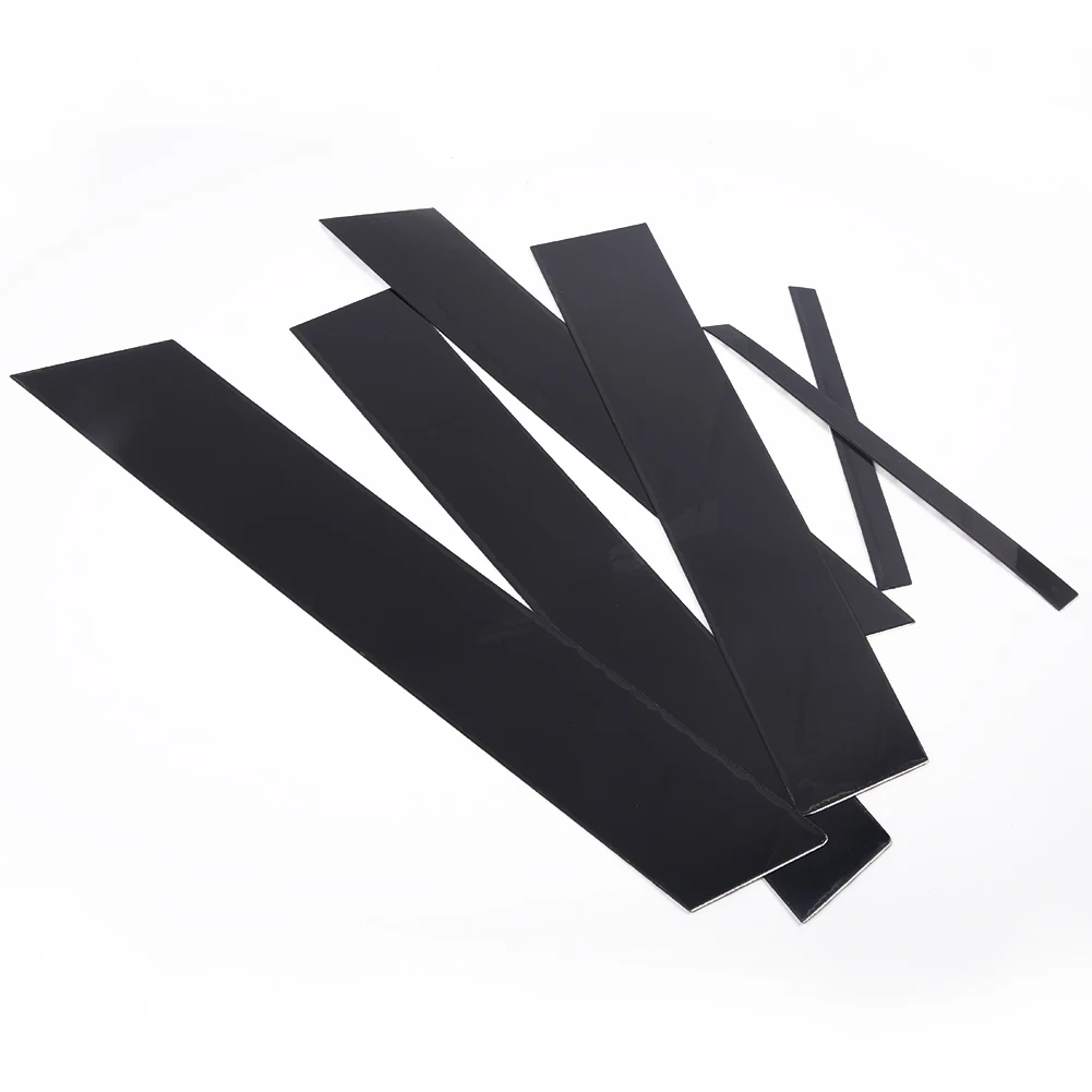 6 шт. покрытие для автомобильных стекол черный зеркальный эффект Honda Civic 2006