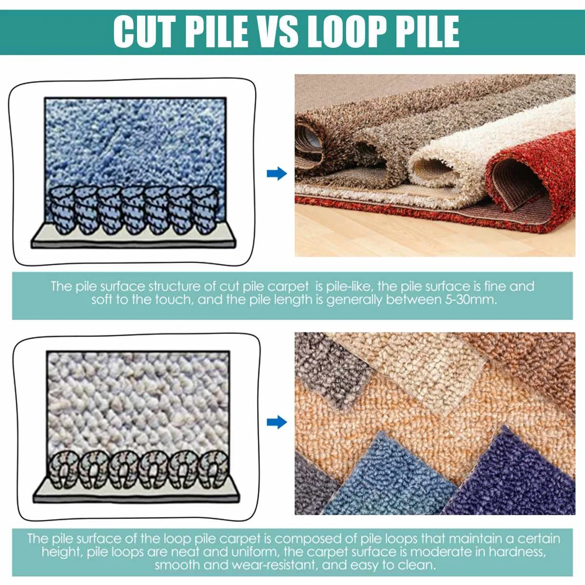 

2 IN 1 Cut Pile & Loop Pile Electric Hand Rug Tufting Gun Carpet Weaving Machine