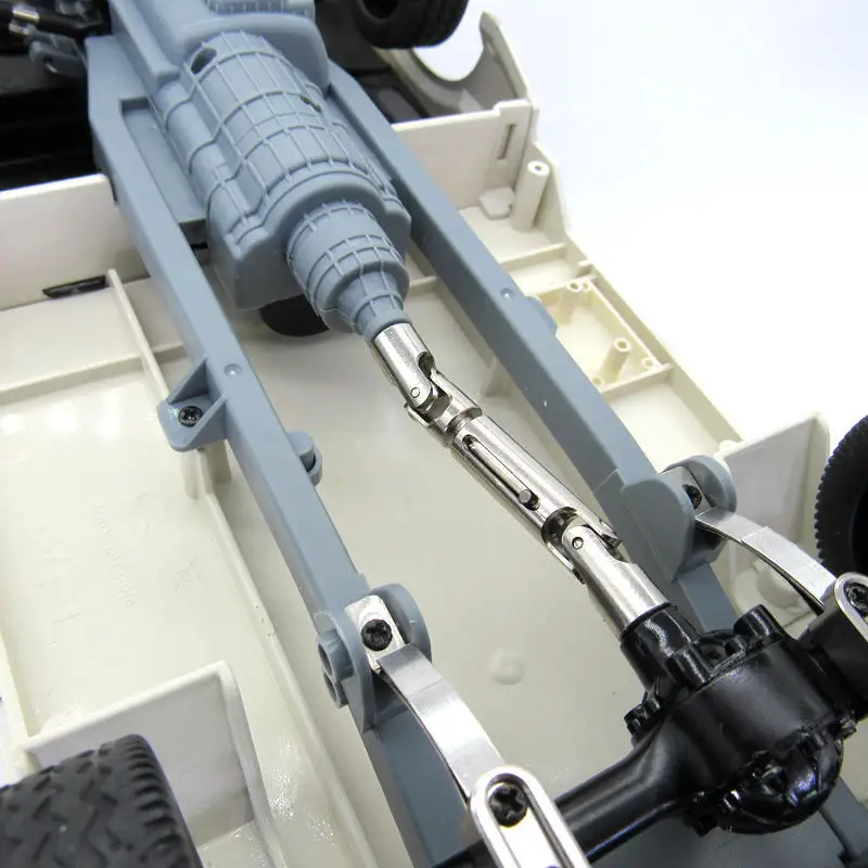 

2Pair Steel Shock Absorption Leaf Springs Suspension for WPL D12 B14 B24 B16 B36 RC Truck Car Parts Accessories