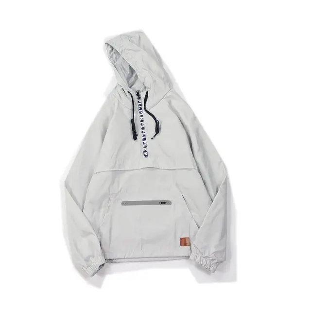 

Eden Men Fashion Hooded Jackets Streetwear Windbreaker Hoodie Hip Hop Spring Jacket Casual Active Thin Outwear Coat YE12