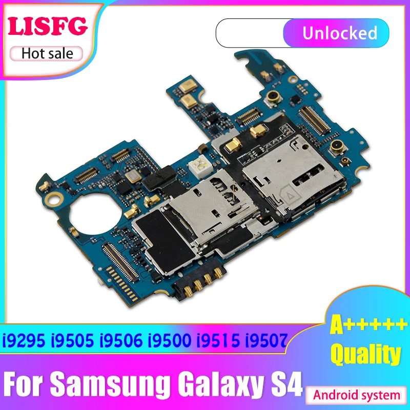 Официальная система 16 Гб для Samsung Galaxy S4 материнская плата i9507 i9505 i9506 i9500 i9515 i9295 с
