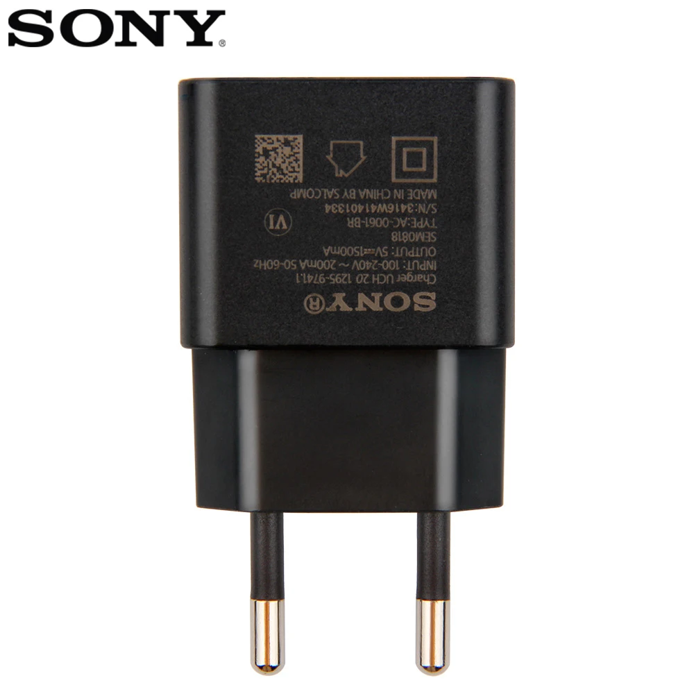 Оригинальное настенное зарядное устройство для SONY адаптер UCH20 Xperia X Ultra Z5 E6683 Z3 mini E5