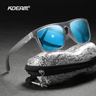 Мужские поляризованные солнцезащитные очки KDEAM, спортивные очки для ночного вождения, 2022