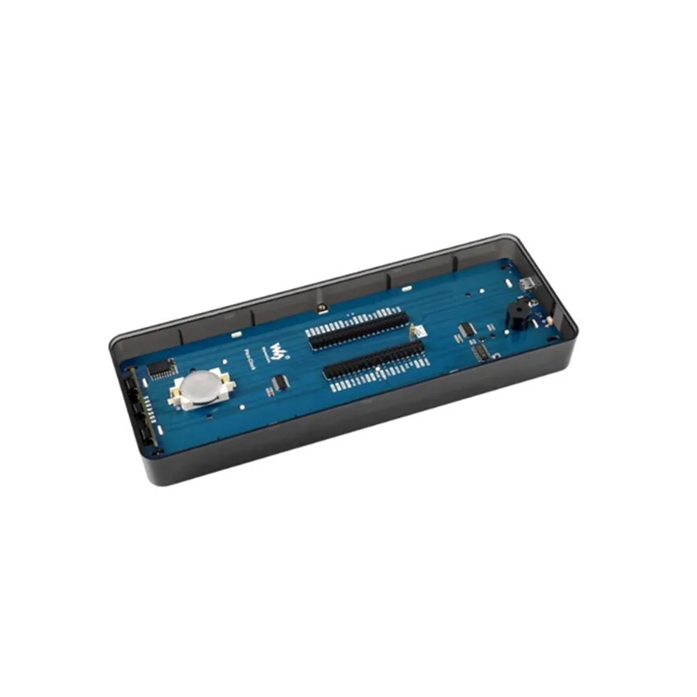 Прямоугольные электронные часы Waveshare для Raspberry Pi Pico точный RTC многофункциональные