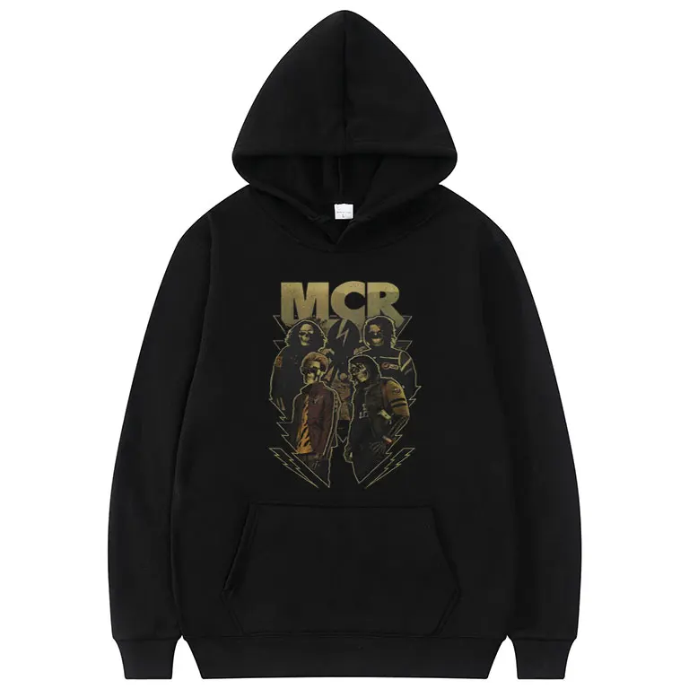 

Awesome My Chemical Romance Mcr Dead Print Hoodie Emo Punk Man Woman Oversized Loose Hoodies Men Women Rock Hippie Sweatshirt