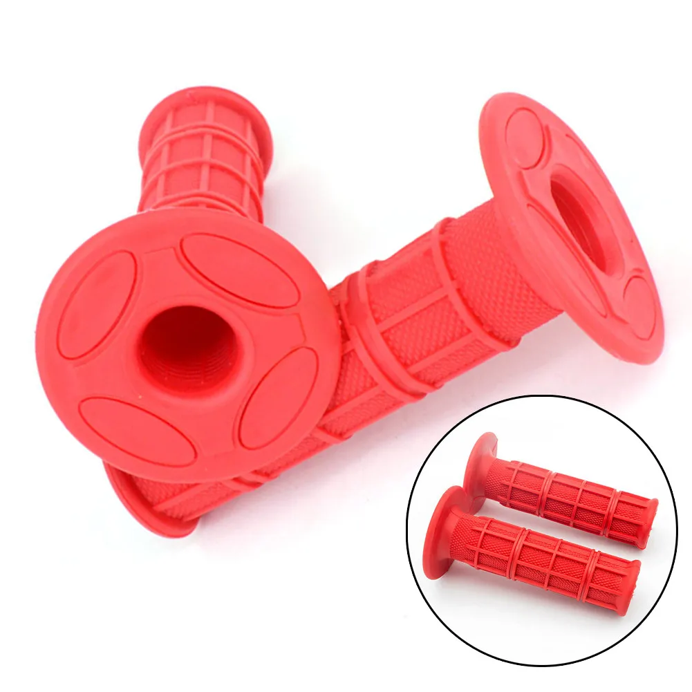 

2pcs Set Motorcycle Handle Grips For 7/8\\\" 22mm For Honda CRF450R/X Hand Grips