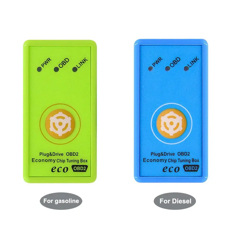 Автомобильная экономия топлива ECO OBD2 полный чип генератор Блок Настройки Eco OBD2 экономичный чип блок настройки OBD Автомобильный предохранитель автомобильные аксессуары