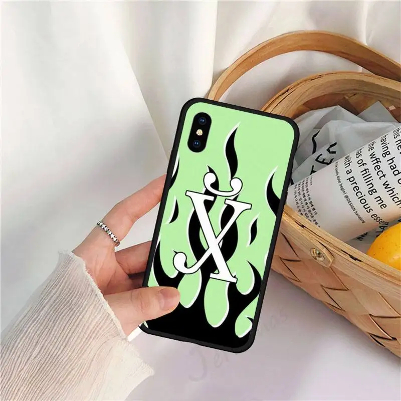 

Russian Quote flame art pattern Phone Case for iPhone 11 12 mini pro XS MAX 8 7 6 6S Plus X 5S SE 2020 XR luxury shell coque