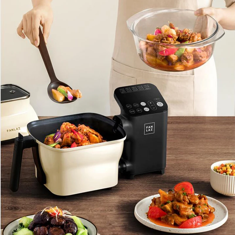 Automatic Cooking Machine Rice Frying Wok Intelligent Robot Household Kitchen Tools |