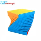 MOYU Meilong магический куб без наклеек кубик рубика 12x12x12 Профессиональный скоростной пазл 12x12 кубики гладкие кубики антистресс игры для игрушек подарок
