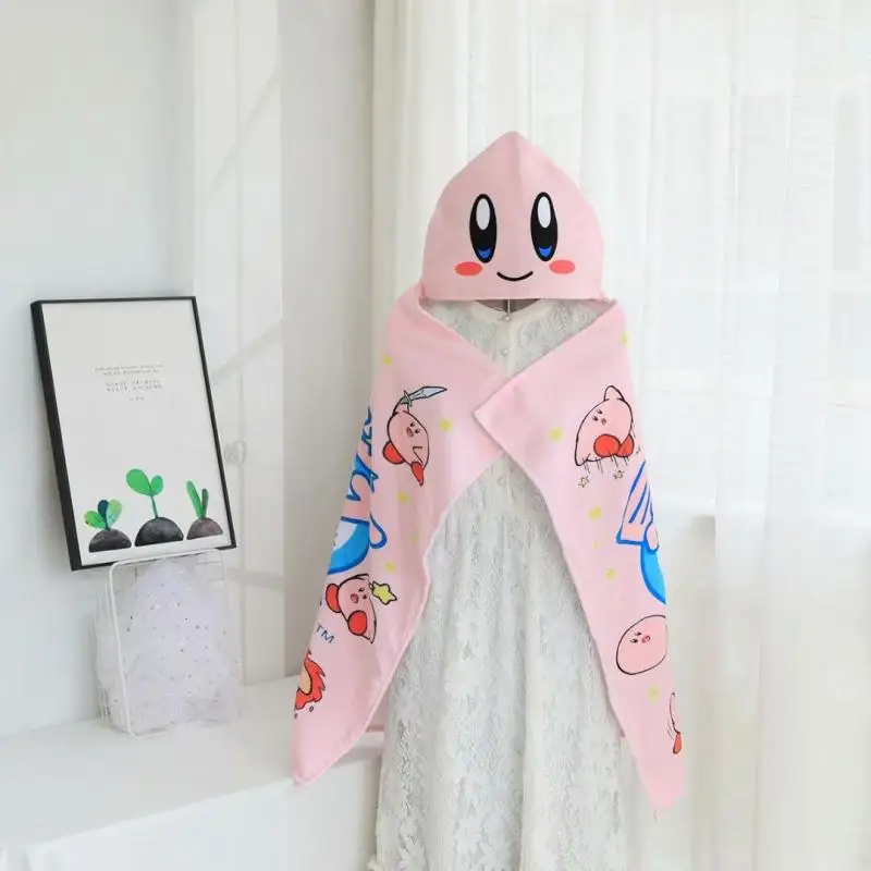 

Water-absorbing Warm Cartoon Cute Little Flying Elephant Hooded Bath Towel Cloak Microfiber Beach Towel Children's Bathrobe