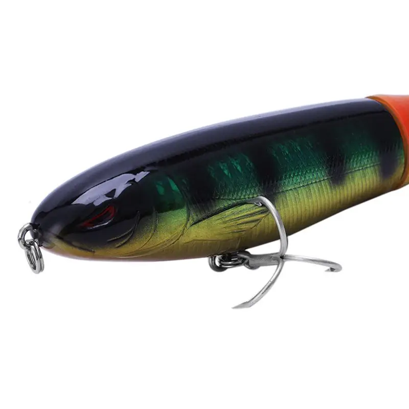 Whopper Поппер Topwater рыболовная приманка 13 см 39 г искусственная жесткая плюппер крюк