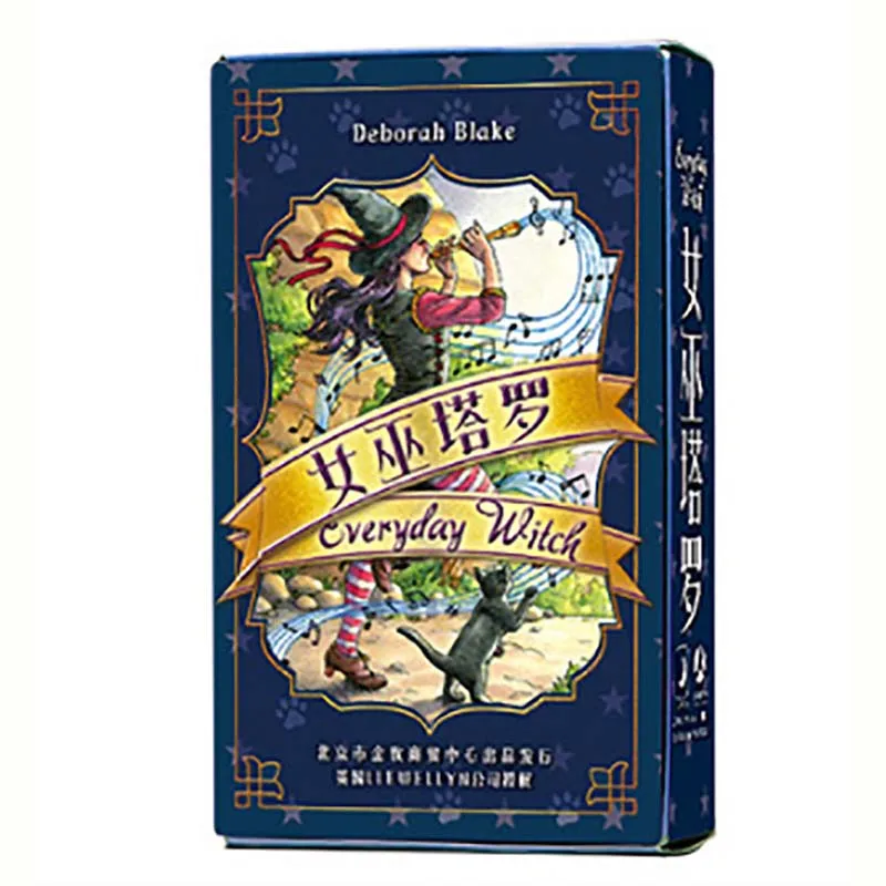Карты Таро ведьм карты гадания 12 х7 см китайская версия для семьи/друзей новинка -