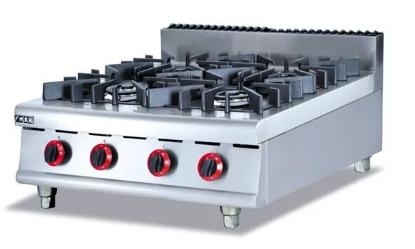 

Gas stove Stainless steel gas range (4-Burners) Counter Top commericial Gas Stove multi-cooker gas cooktop,factory sale