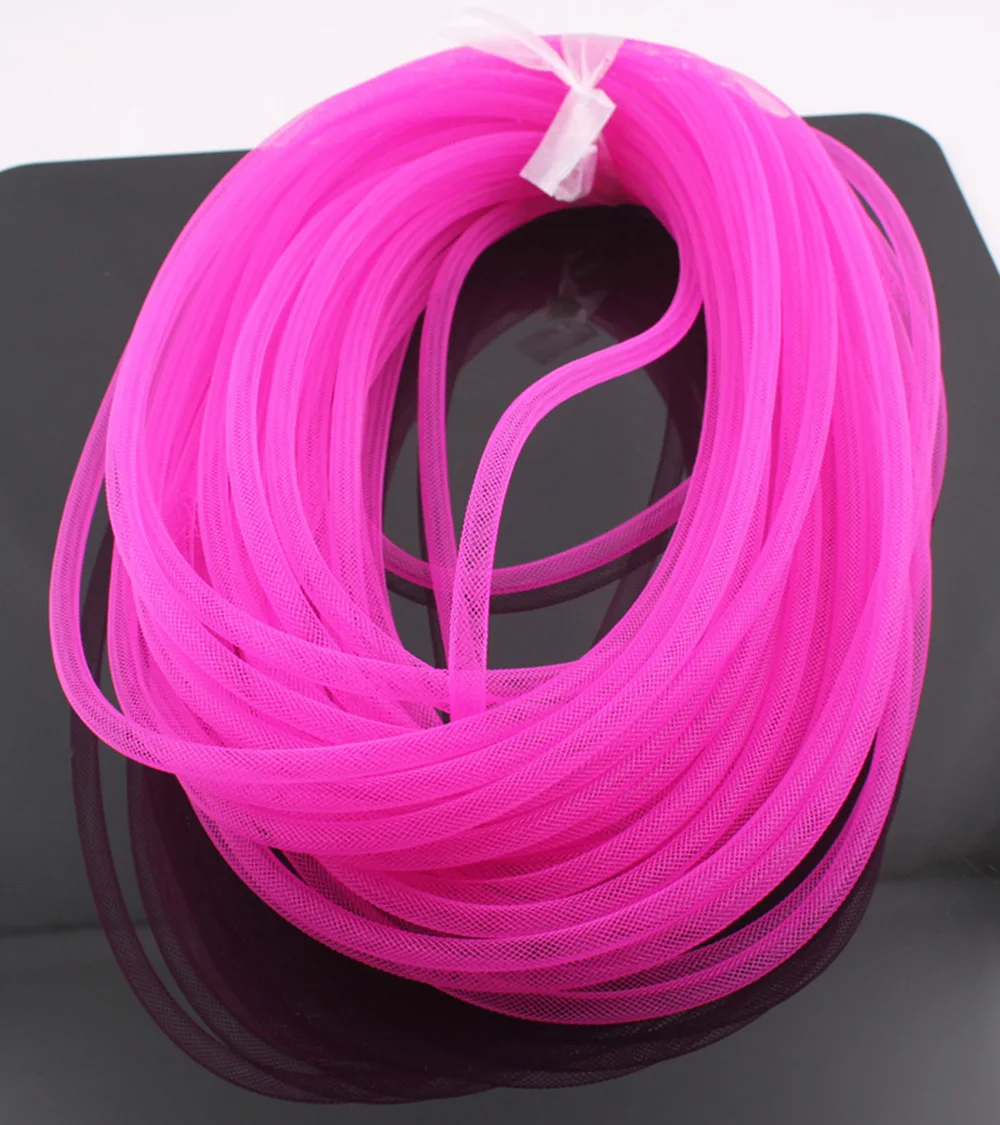 Сетчатый шнур для браслета диаметром 8 мм пластиковая трубка нить веревка сделай