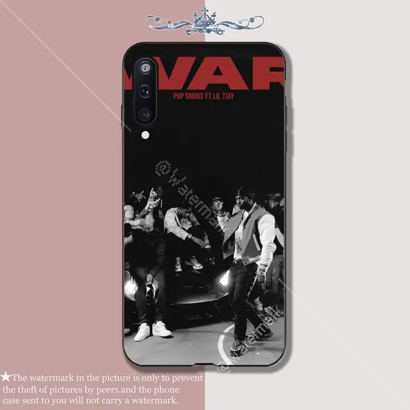 Роскошный чехол для телефона Babaite Rapper Pop Smoke Funda Samsung Galaxy A10 A20 A50 A51 A70 A71 A40 A30 A30S A80 |