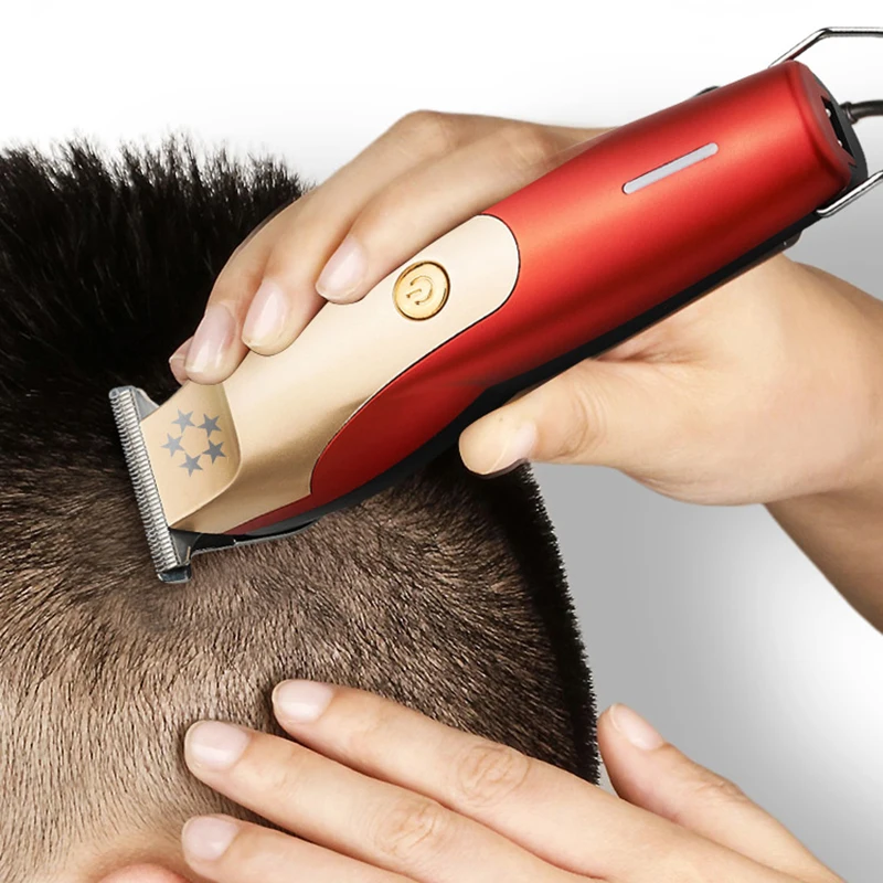 Новинка профессиональная машинка для стрижки волос с USB электрический триммер