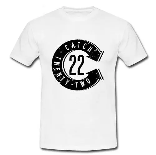 CATCH 22 TWENTY TWO футболка s m l xl 2XL СКА панк группа уличный свет манифеста удобная ткань