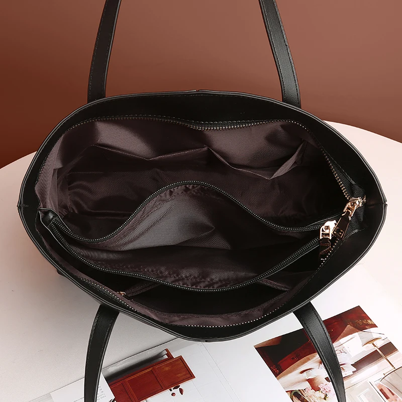 

Women Bags Casual Tote Fashion Shoulder Bags for Ladies High Capacity Handbag Designer Shopping Bags Soft Pu Leather Totes 2021