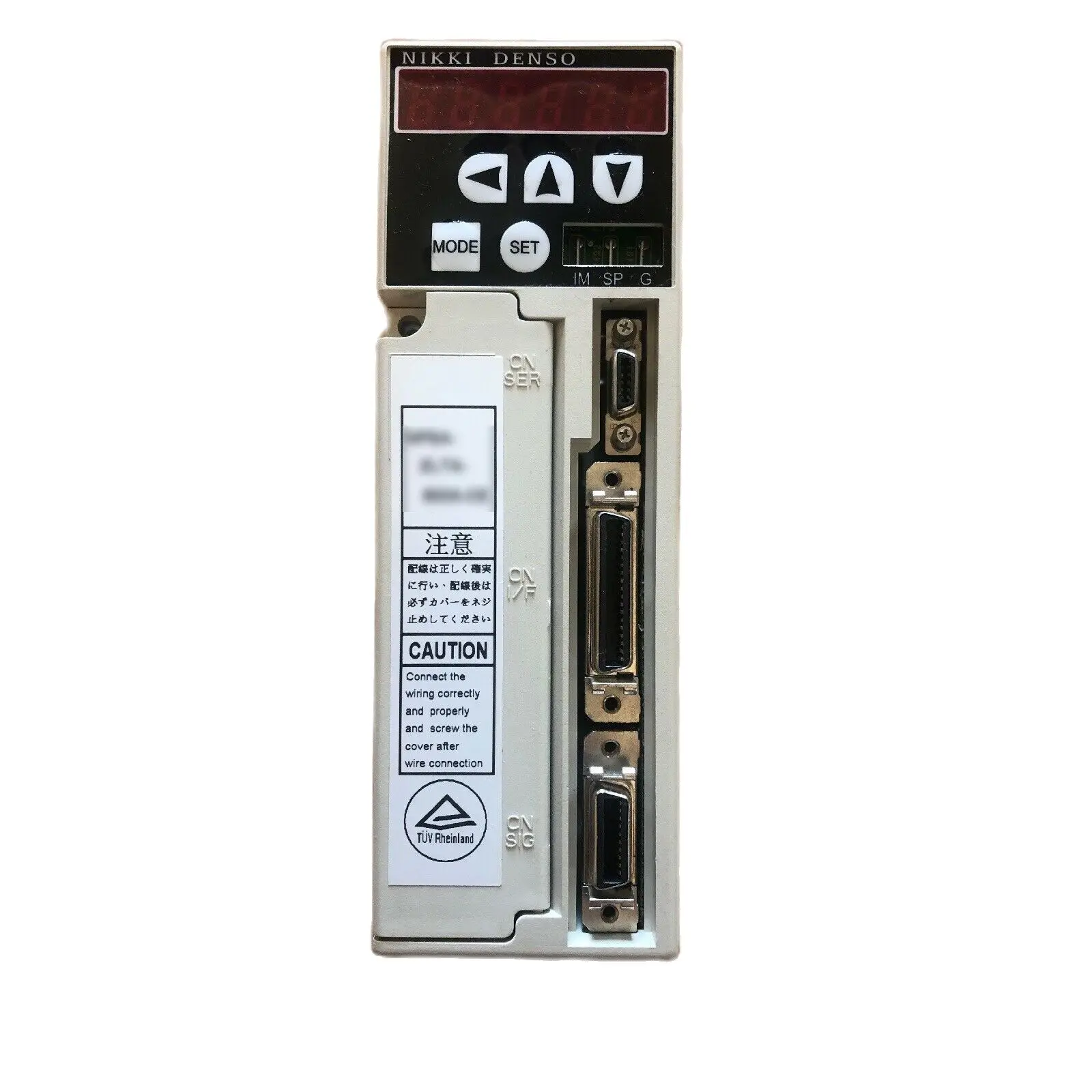 

NPSA-ZLTA-201A-CE NIKKI DENSO Servo Driver / Drive Used