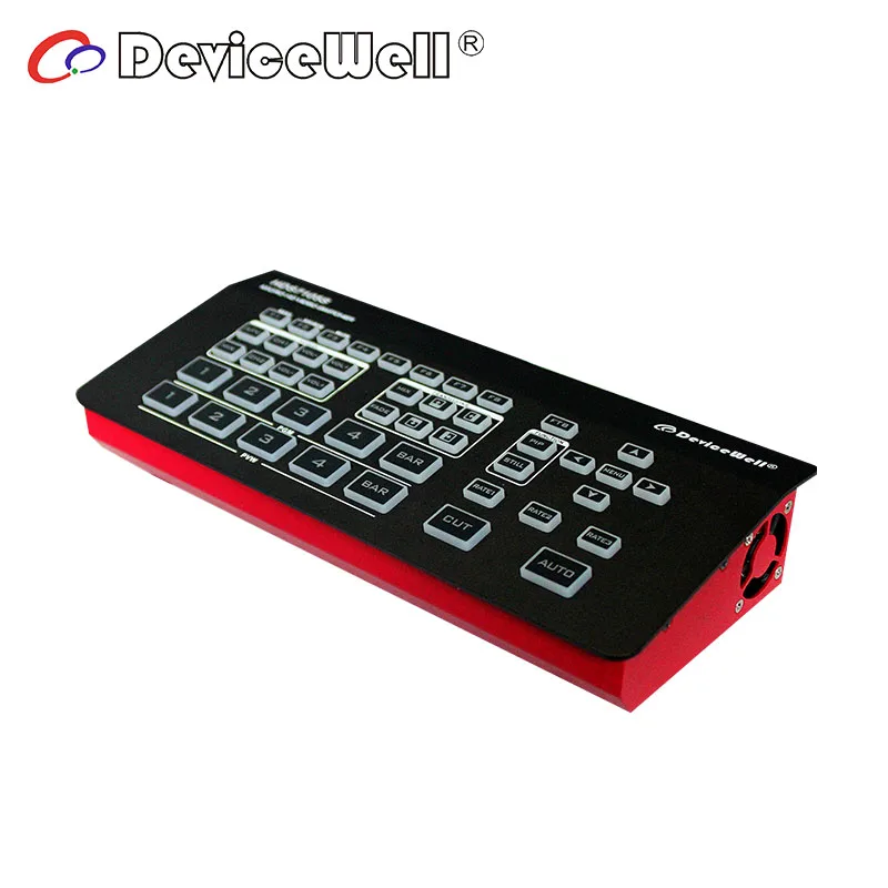 DeviceWell HDS7105S CH видеомикшер HD 4 Кабель HDMI Совместимость 1080P Multiview для Youtube прямые