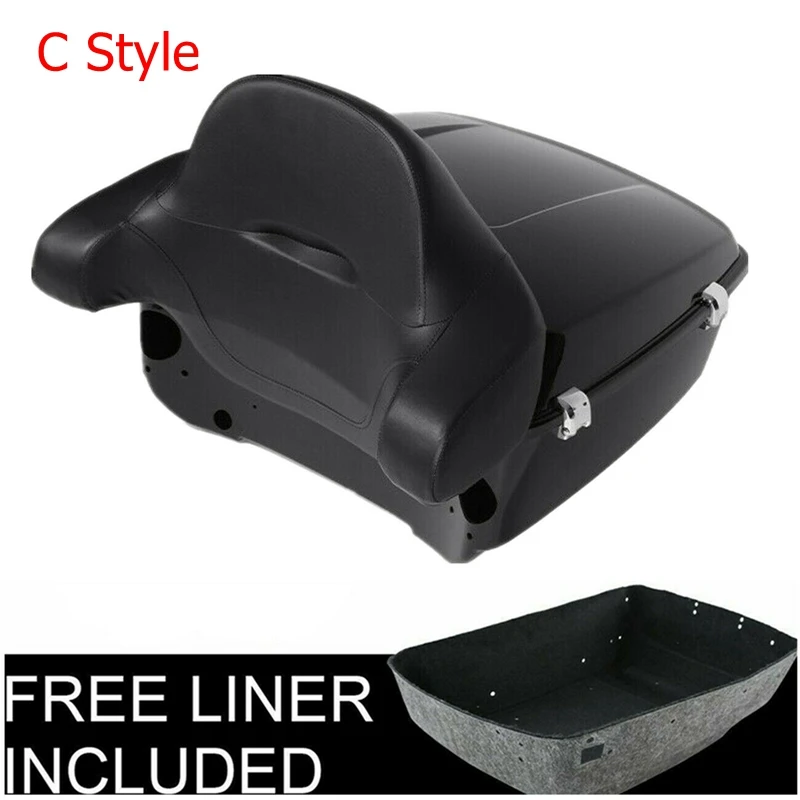 Аккумулятор мотоцикл багажник спинки Динамик стеллаж для Harley Тур Пак Touring Street