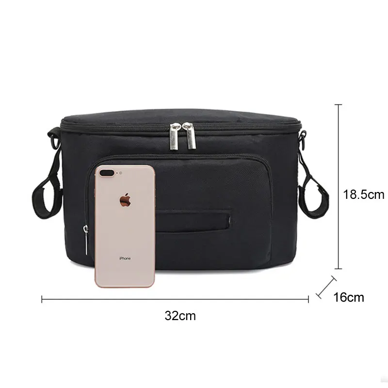 Однотонные сумки аксессуары для колясок органайзер сумка коляски корзина Yoya