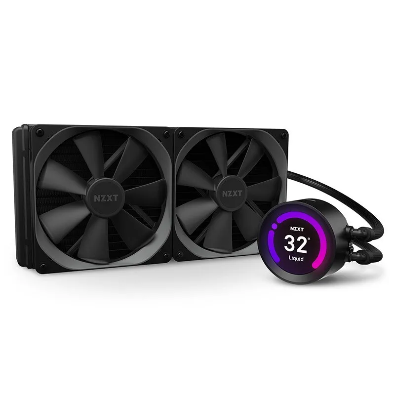 

NZXT Kraken Z53 All-in-one CPU Water Cooling Radiator 240mm Desktop Liquid Cooler with LCD Display