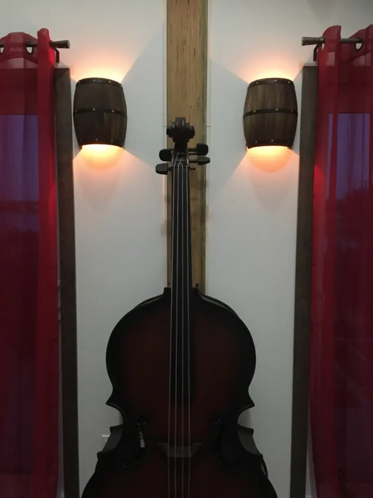 Винтаж пастырской Настенные светильники Американский винный бочонок