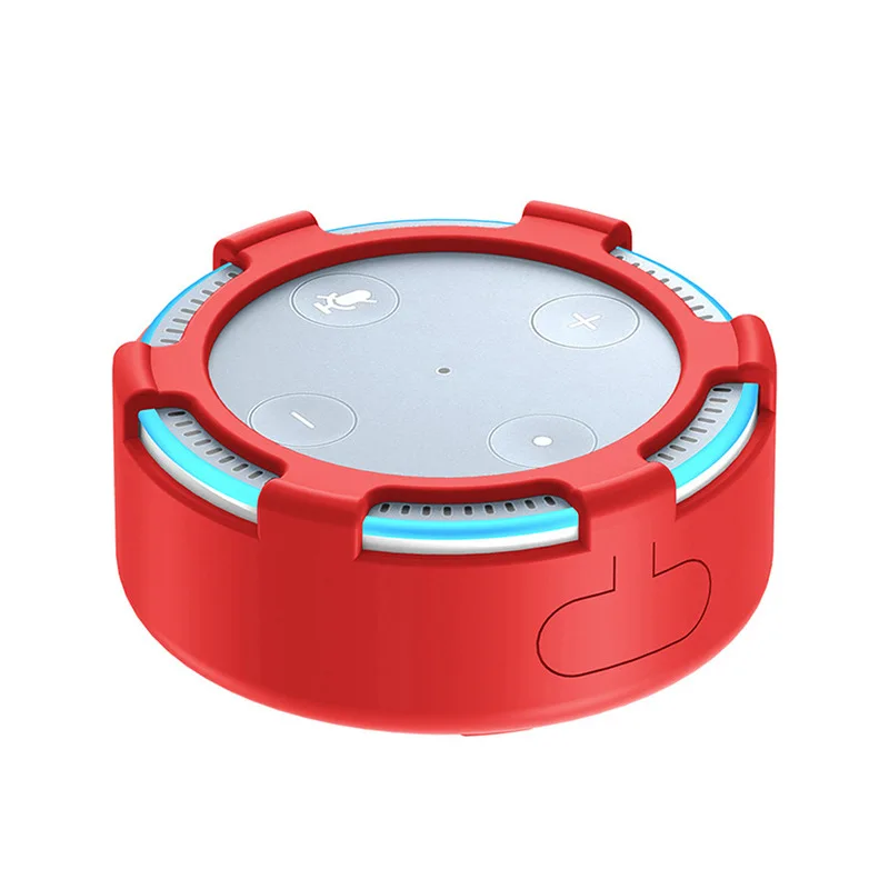 Силиконовый чехол для колонок Amazon Echo Dot 2 защитный с функцией Bluetooth защитой от пыли