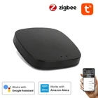 Умный дом Tuya Zigbee Bridge, хаб с дистанционным управлением через приложение для умного дома, для Alexa, Google Home, Alice