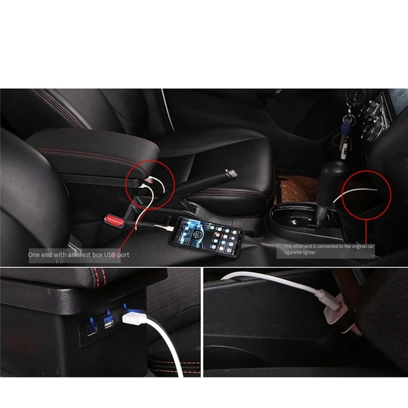 for Mitsubishi Xpander Armrest Box Central Store Content Cup Holder Ashtray Interior Car-Styling Decoration Accessories | Автомобили и