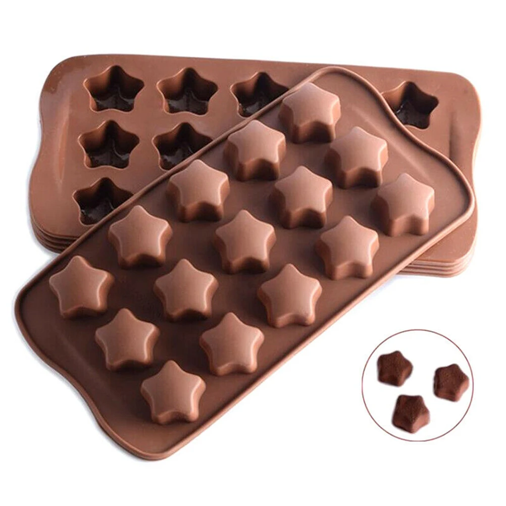 

15 Cavity Silicone Mold Jely Candy Soap Molds Cake Decoration Baking Tools Cake Pastry Tools