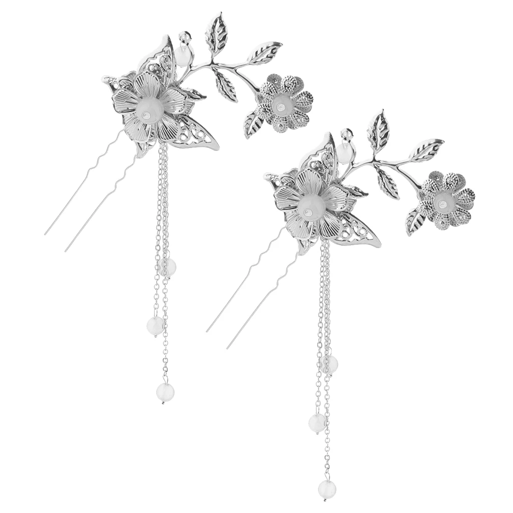 2 шт./упаковка винтажная Дамская заколка для волос в китайском стиле| |