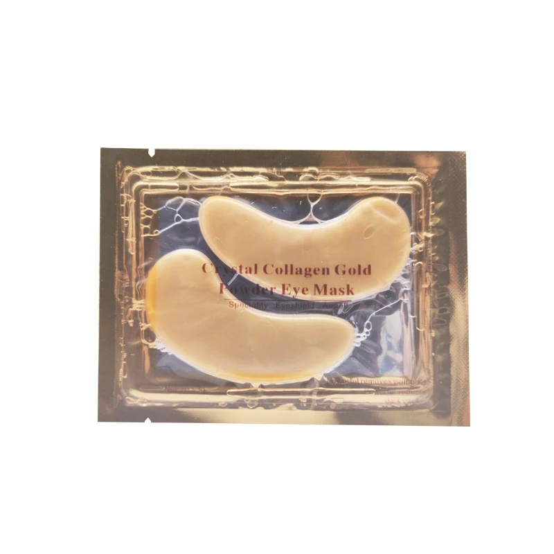 10 пар коллагеновая Золотая маска для глаз против темных кругов Уход за глазами от