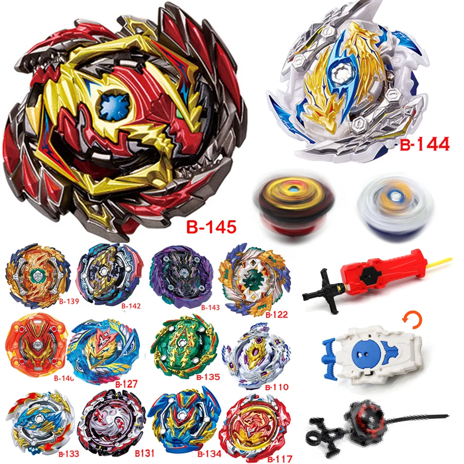 Стиль Bayblade Bay Blade Топы пусковые устройства Beyblade Burst игрушки B144 B145 Bables Fafnir металлический волчок Bey Blade лезвия игрушки