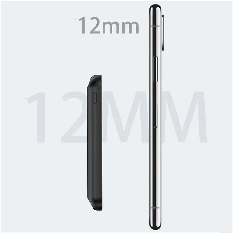 

For iphone 12 pro Max 12 mini Magsafe Wireless Charging treasure Ultra-thin Magnetic Charger Power Bank built-in 5000mah Battery